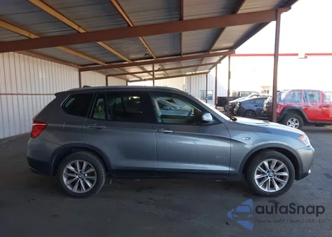 2014 BMW X3 xDrive28I z USA, uszkodzony, nr VIN 5UXWX9C50E0D21191